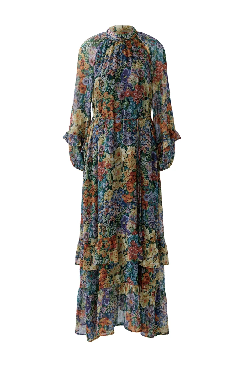 Kleid, lilac yellow