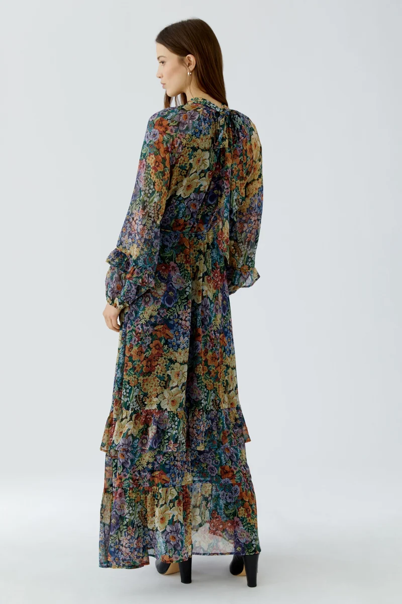 Kleid, lilac yellow