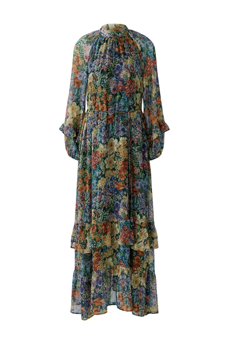 Kleid, lilac yellow