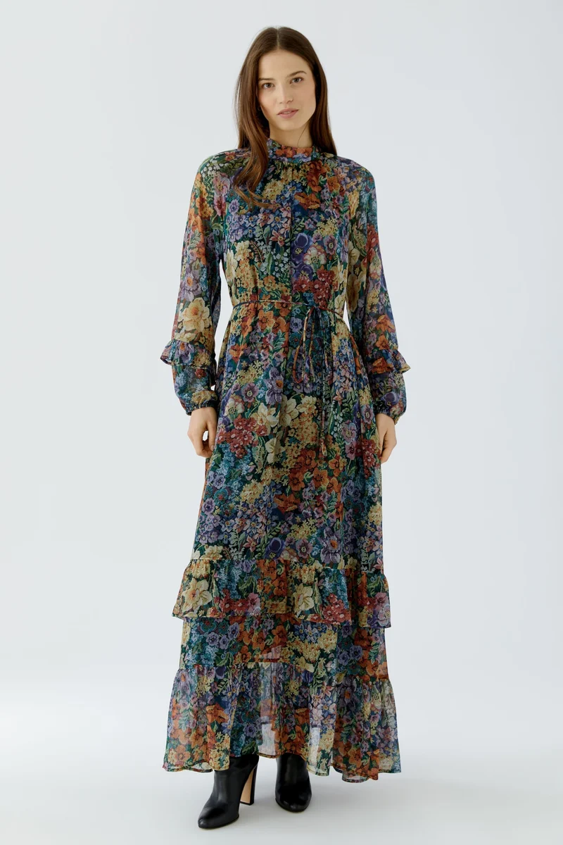 Kleid, lilac yellow