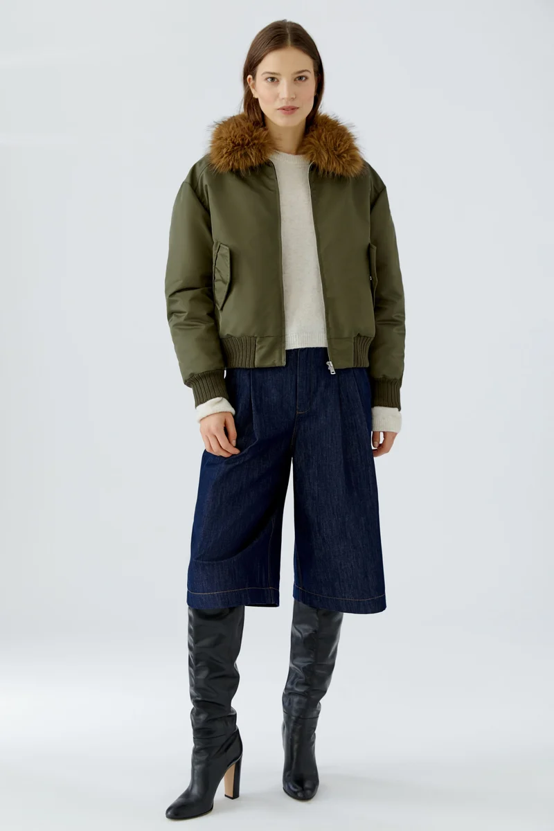 Jacke, khaki