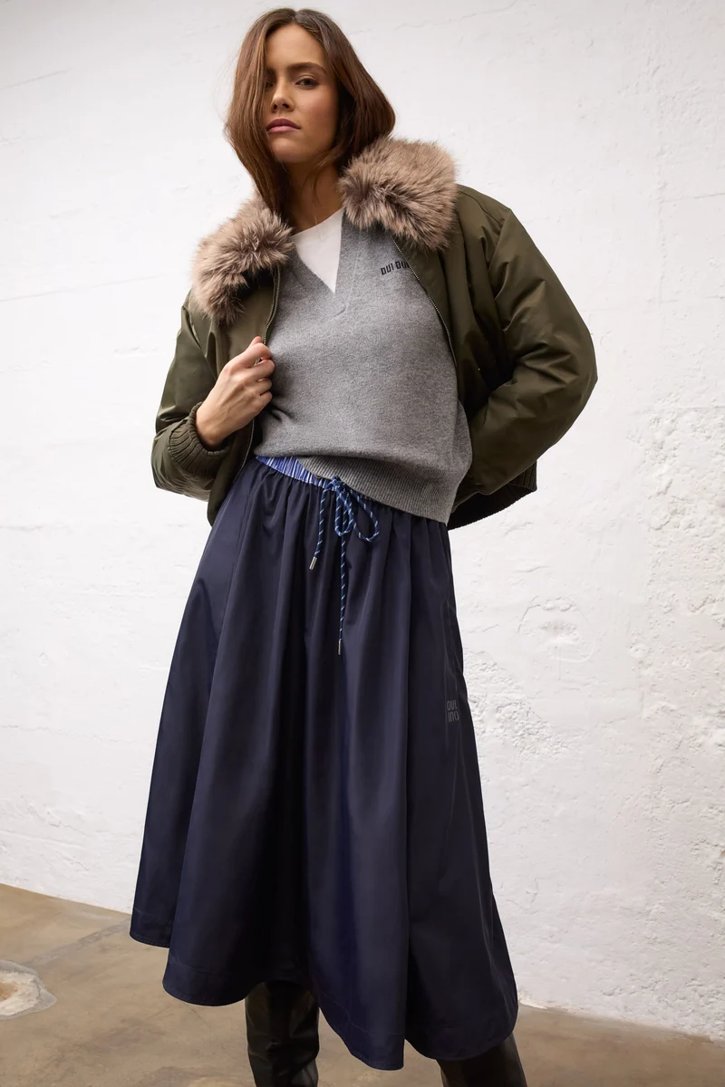 Jacke, khaki