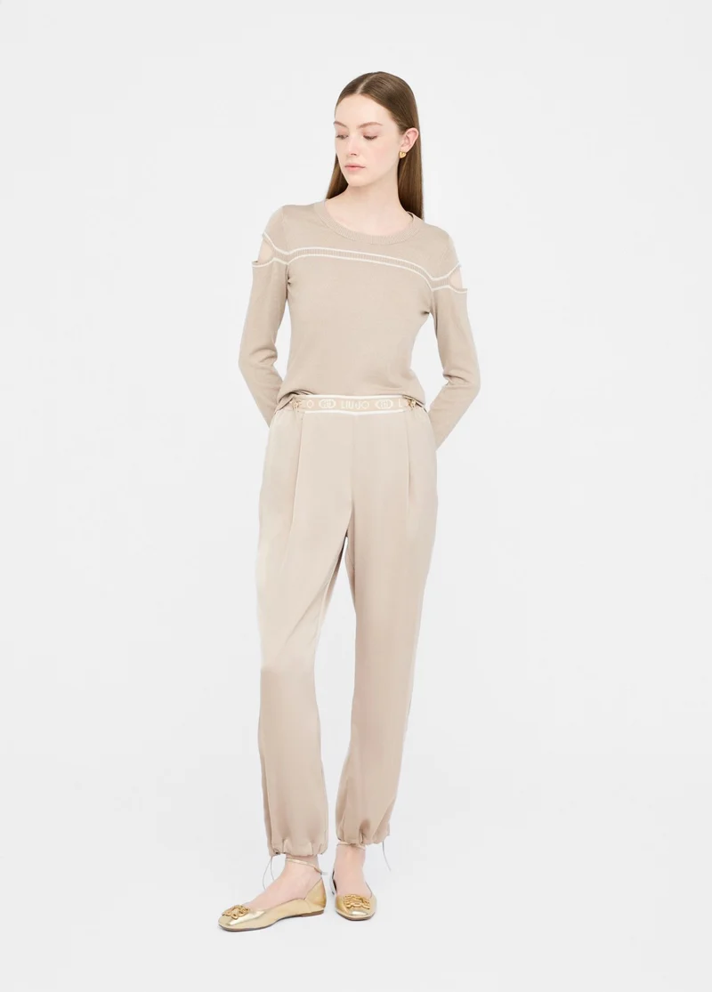 Satin Trousers