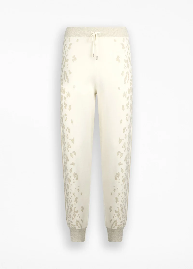 Animal-Print Trousers