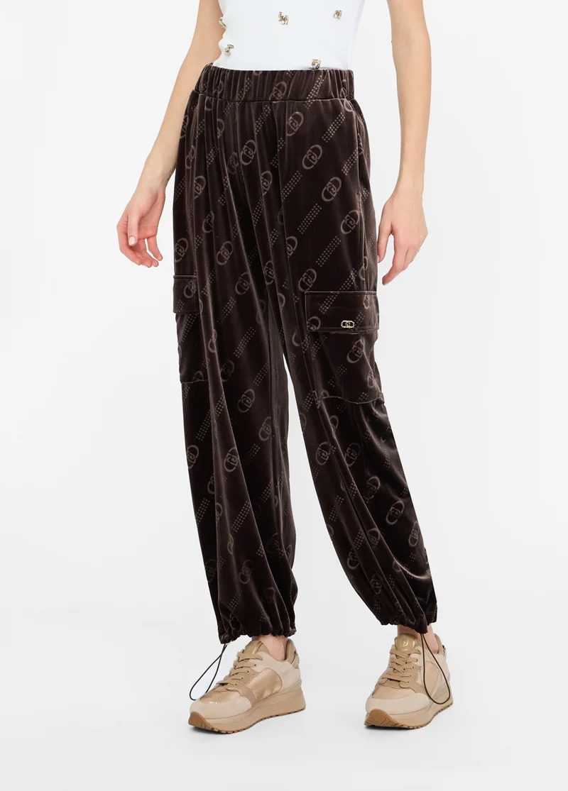 Chenille Jogging Pants
