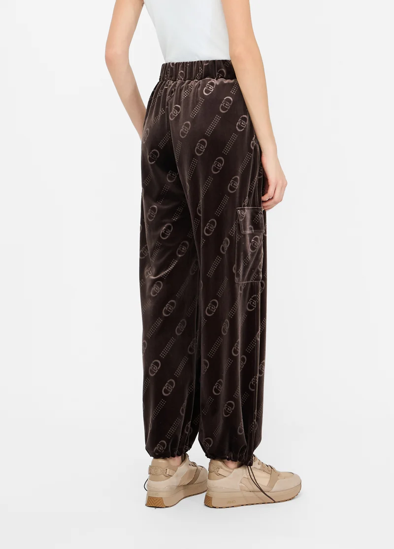 Chenille Jogging Pants