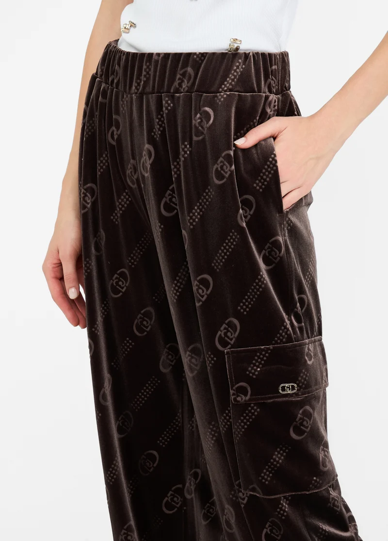 Chenille Jogging Pants