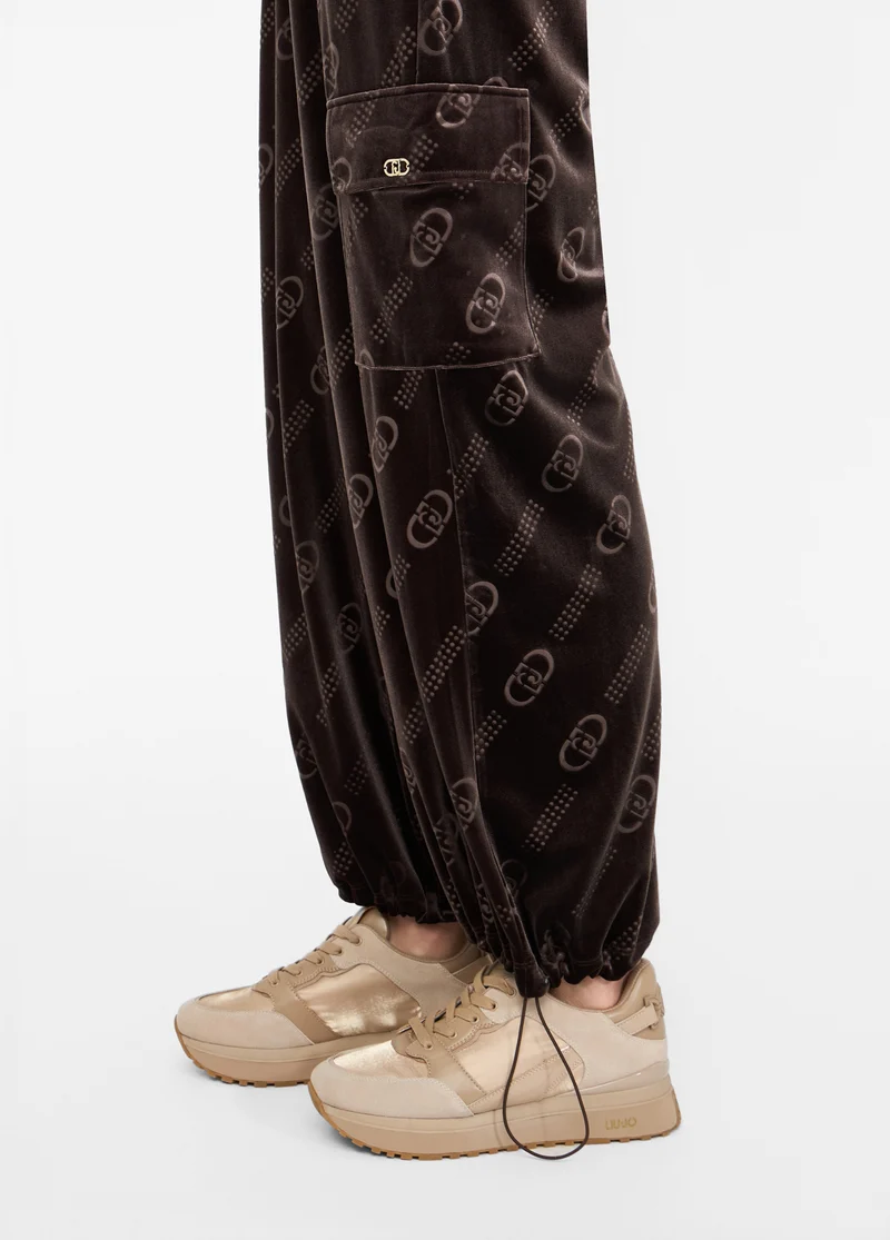 Chenille Jogging Pants