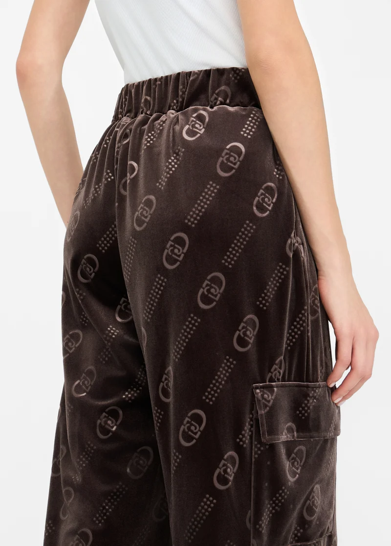 Chenille Jogging Pants