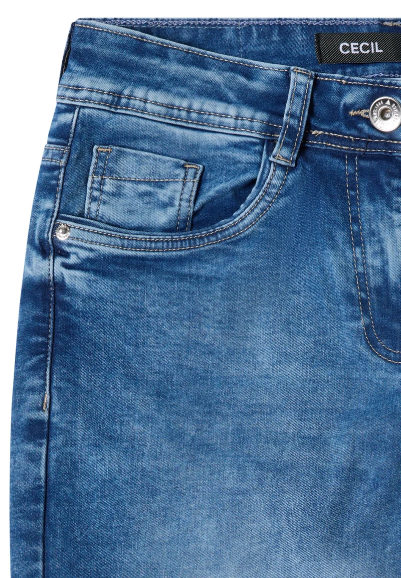 Style NOS Neele Mid Blue, mid blue wash