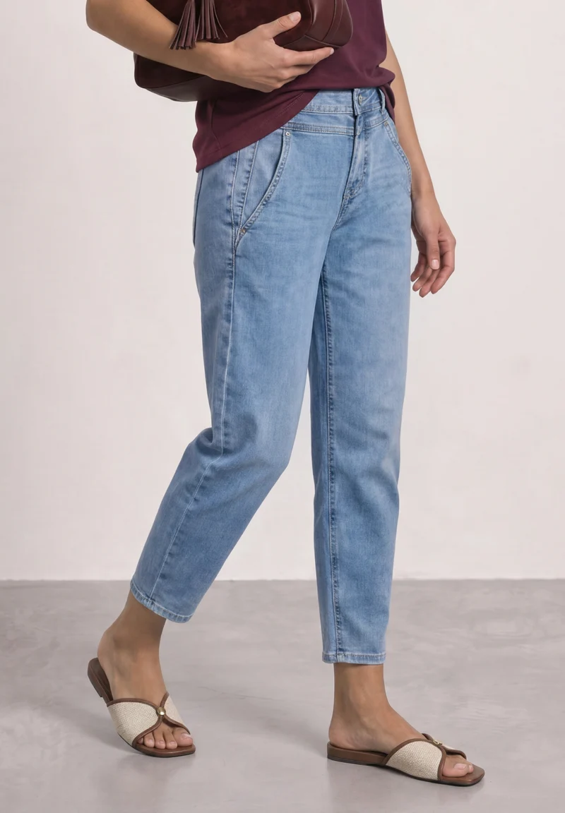 Style Karlie Barrel,hw,light b, Light Blue Wash