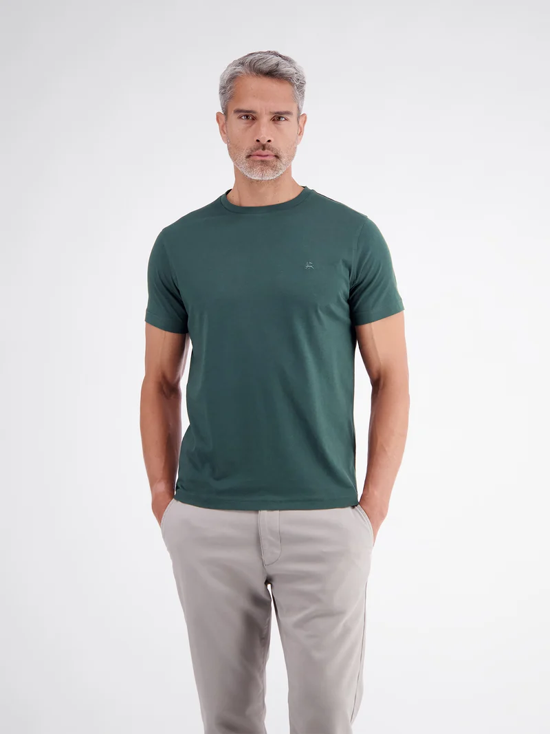 T-SHIRT/SERAFINO 1/2 ARM, CEDAR GREEN