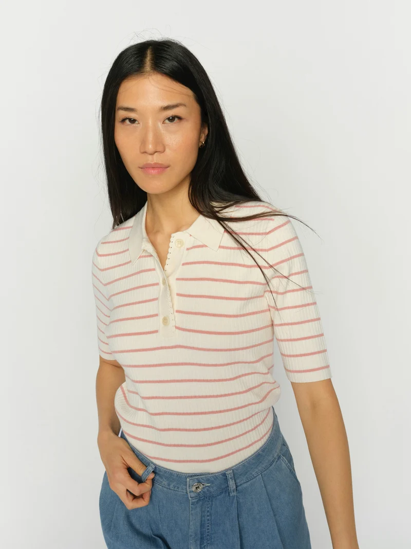 MMCaliz Stripe SS Knit