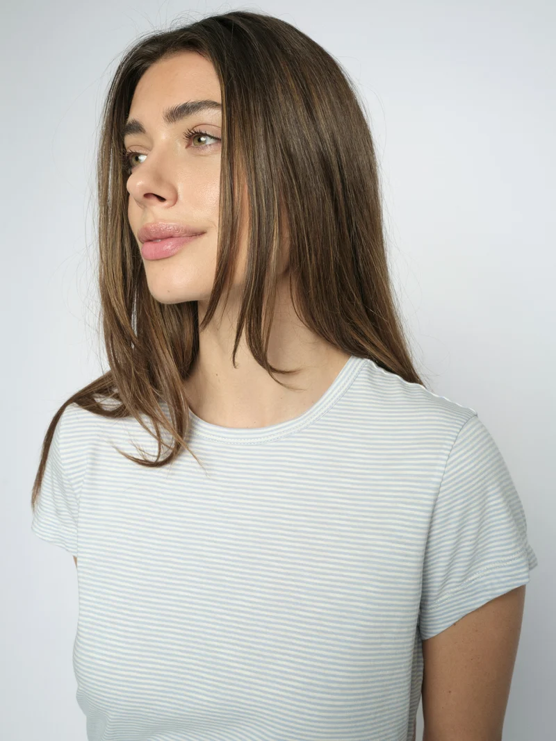 MMCampa O-SS Stripe Tee