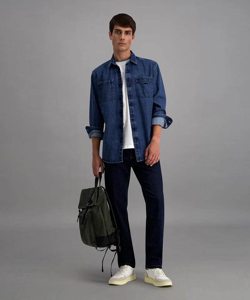 RANDO, dark blue stonewash