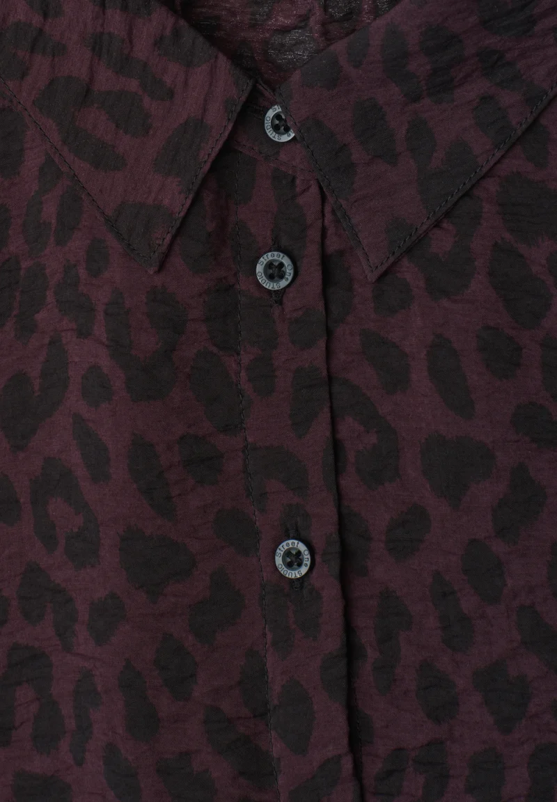Studio_Shirtcollar blousetop w, very berry