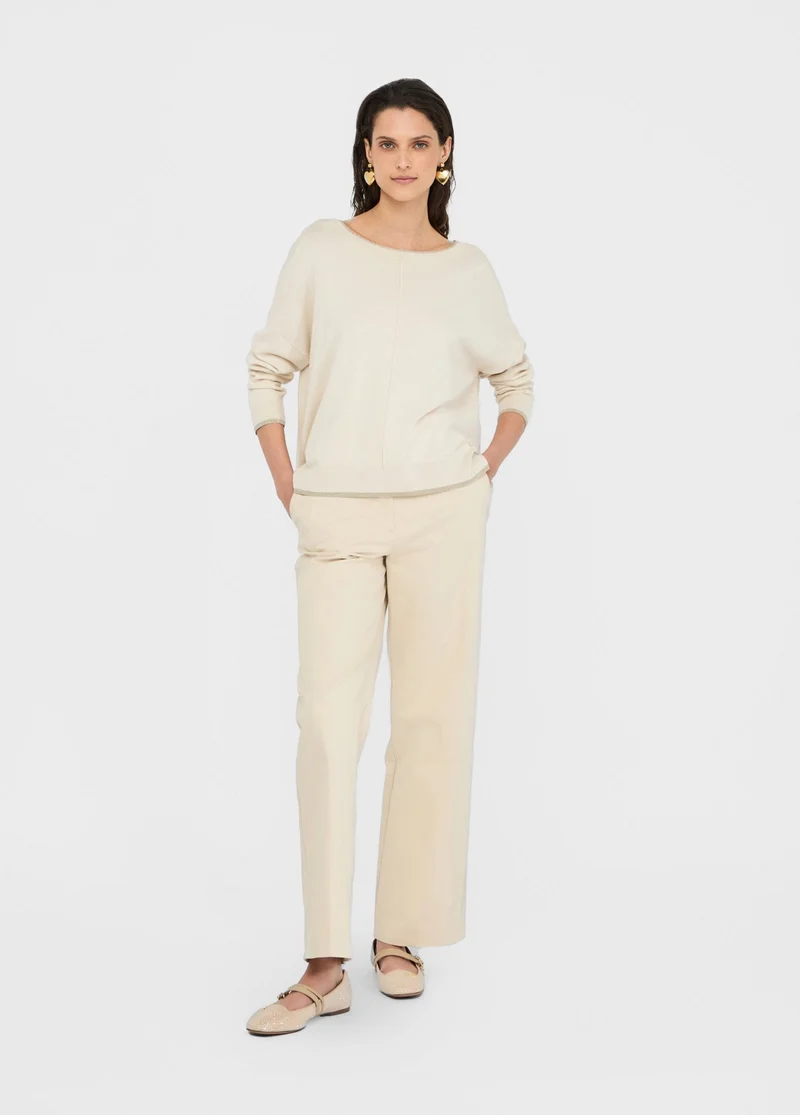Cotton Chino Trousers