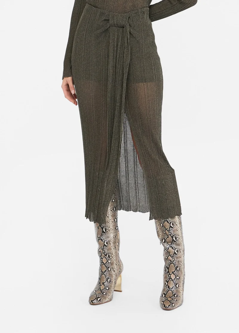 Lurexâ® Knit Skirt