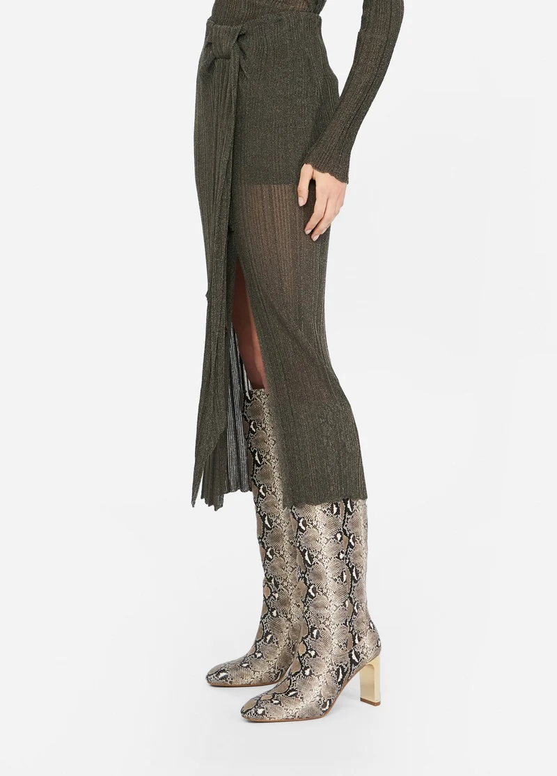 Lurexâ® Knit Skirt