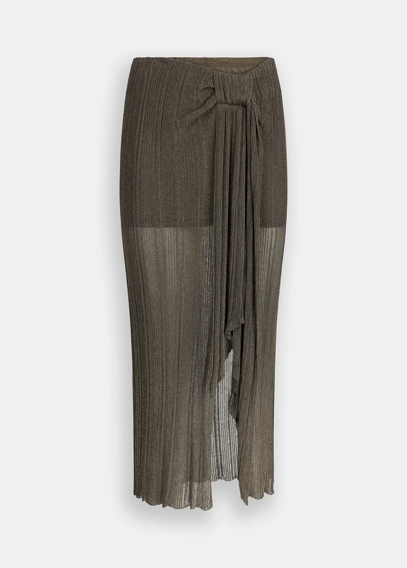 Lurexâ® Knit Skirt