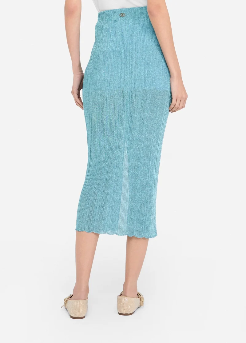 Lurexâ® Knit Skirt