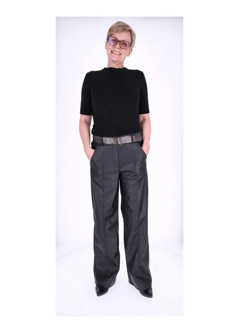 Splash of Color Wide-Leg Hose Damen