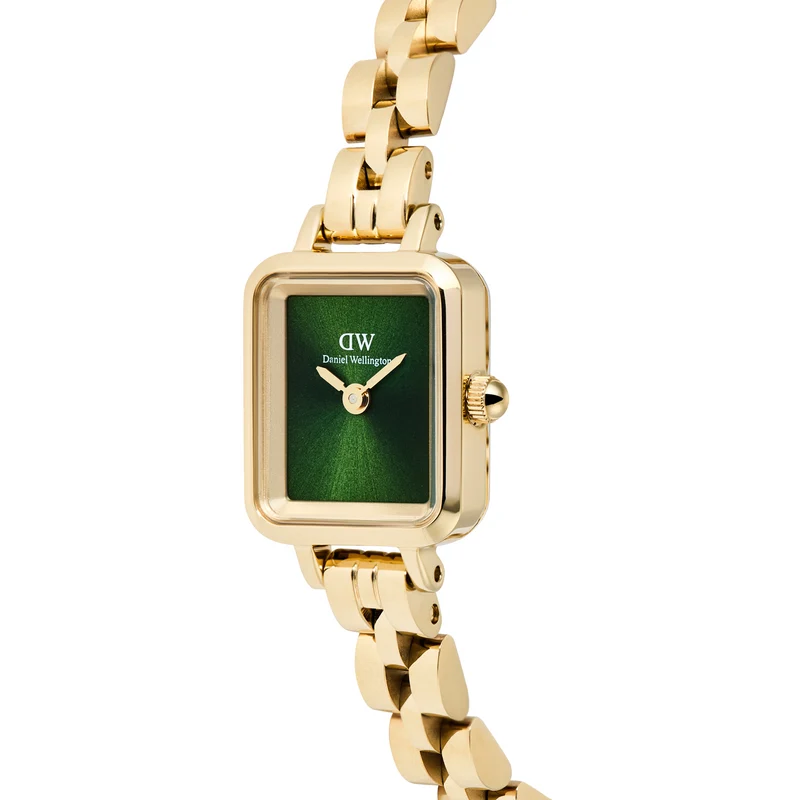 Daniel Wellington Petite & Quadro Mini Arch Emerald Women's Watch DW00100852