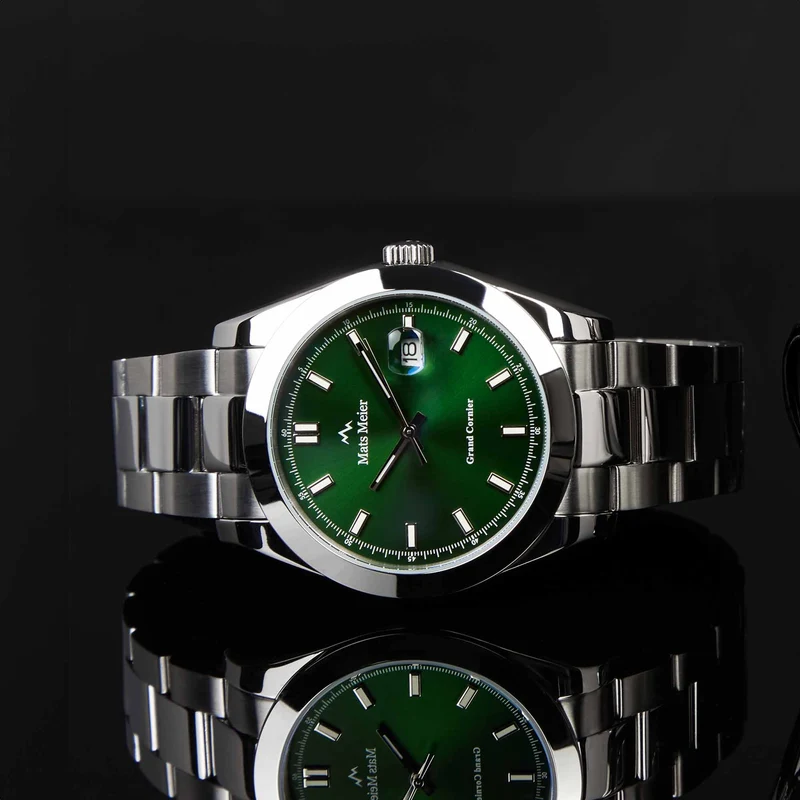 Mats Meier Grand Cornier herren Uhr Silber MM00516