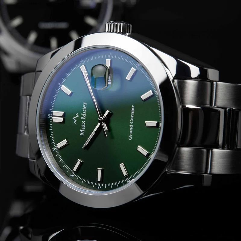 Mats Meier Grand Cornier herren Uhr Silber MM00516