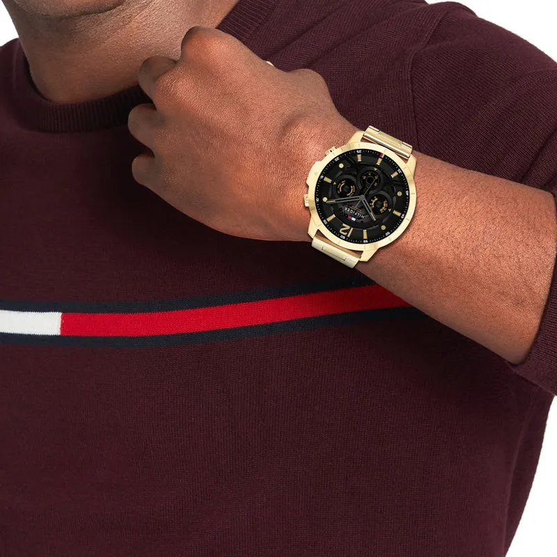 Tommy Hilfiger herren Uhr Gold TH1710511