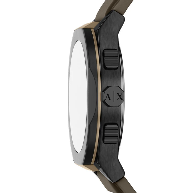 Armani Exchange Sync Round Brown Dial Watch AX4293