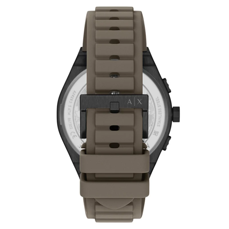 Armani Exchange Sync Round Brown Dial Watch AX4293