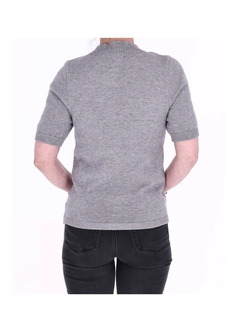Strickpullover Damen Pailletten Splash of Color