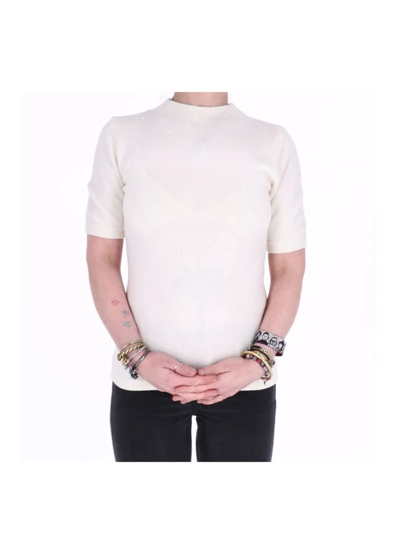 Strickpullover Damen Pailletten Splash of Color