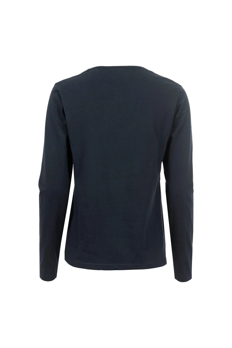 SOQUESTO Damen Langarmshirt Rot