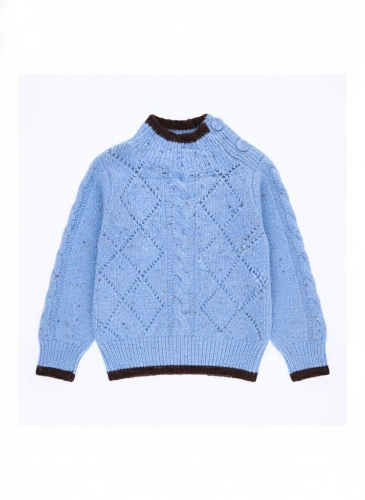 Splash of Color Strickpullover Damen