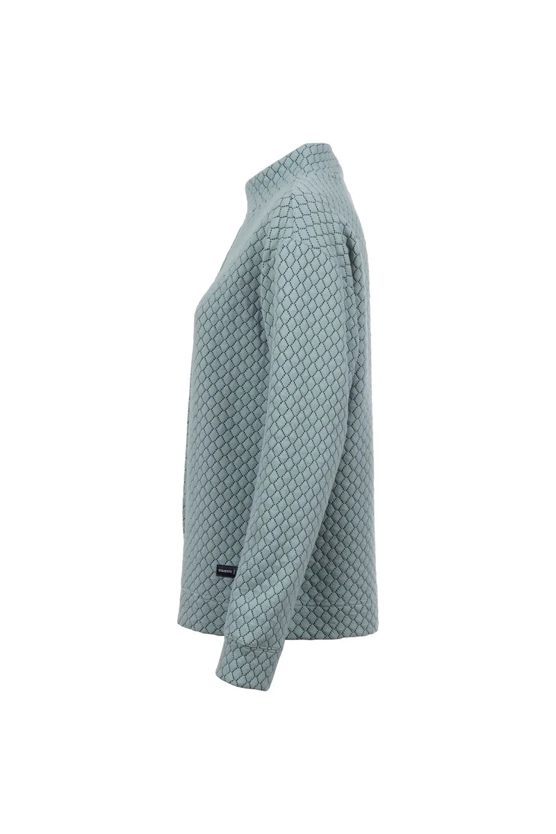 SOQUESTO Jacquard-Sweatshirt Damen