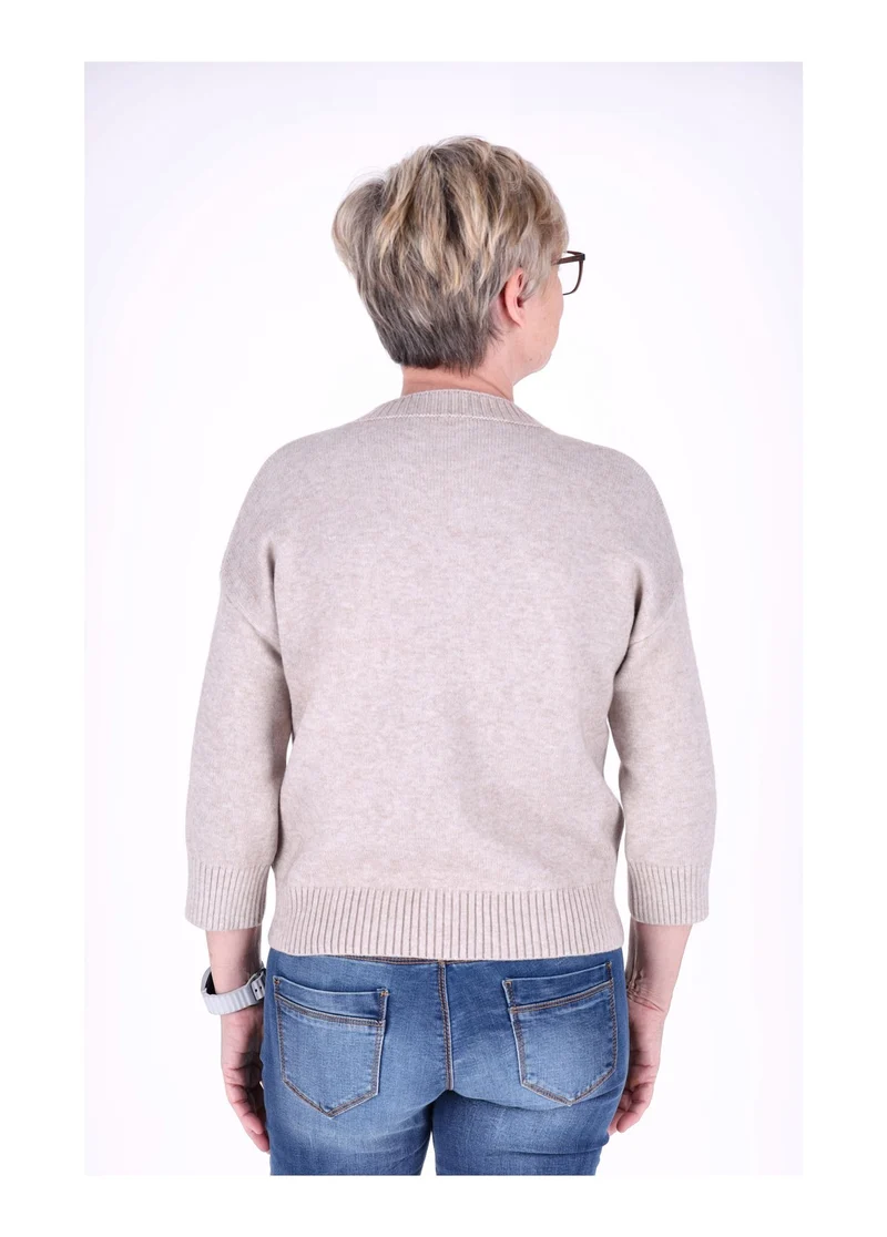 Splash of Color Strickpullover Damen