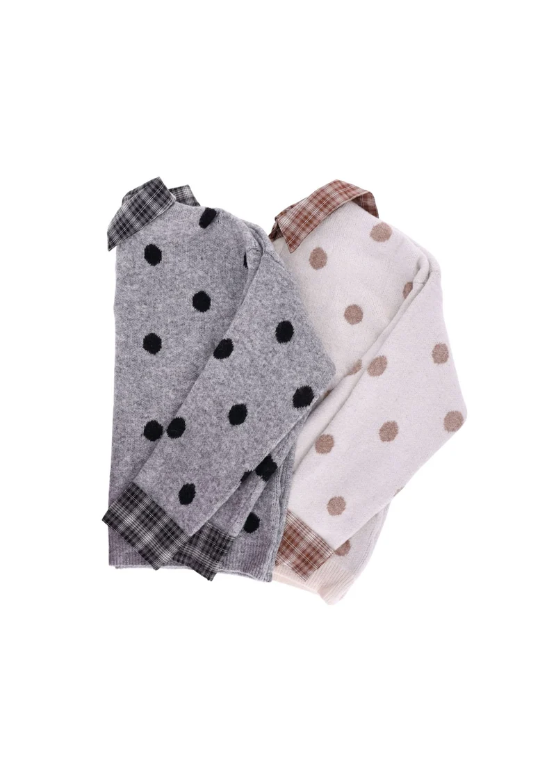 Strickpullover Damen Splash of Color