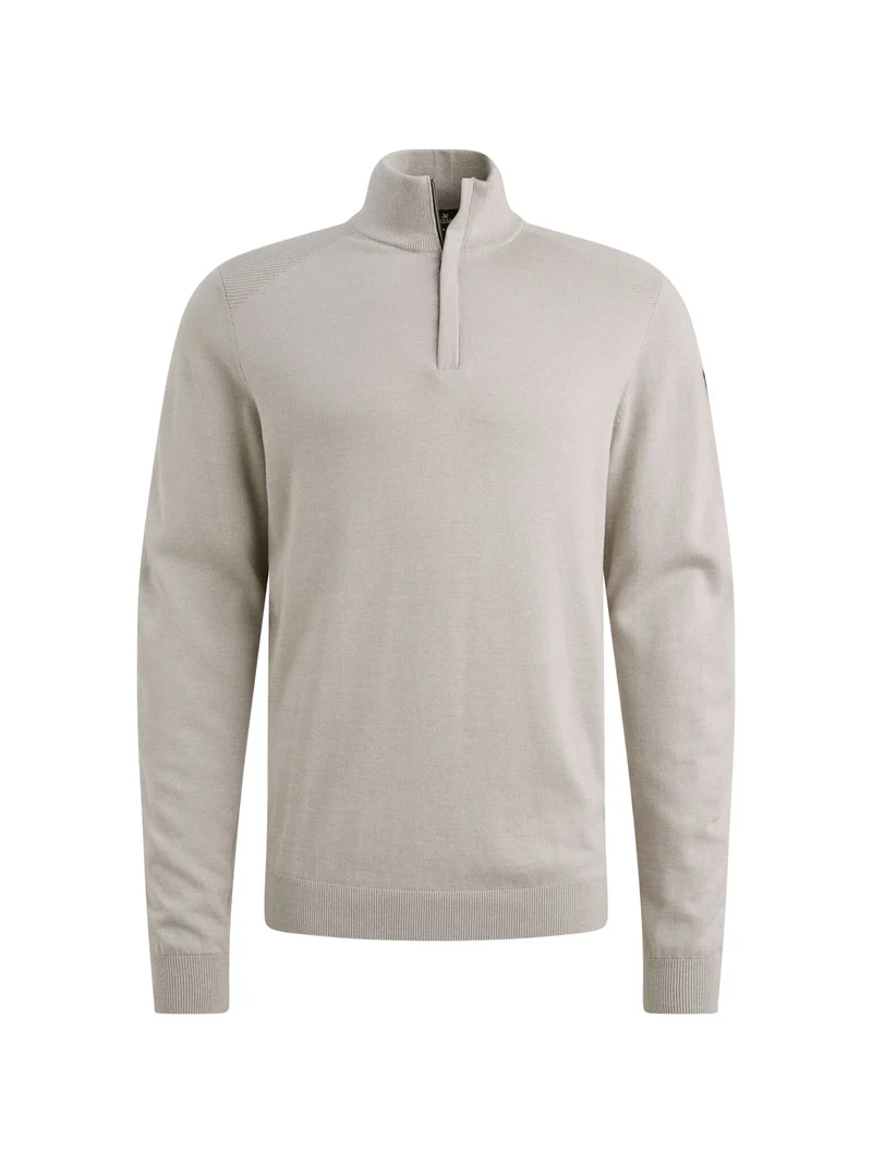 Half zip collar cotton modal moul, Paloma
