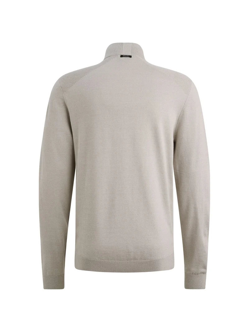Half zip collar cotton modal moul, Paloma