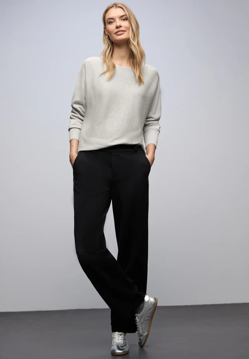 lurex dolman, pelican grey mel.