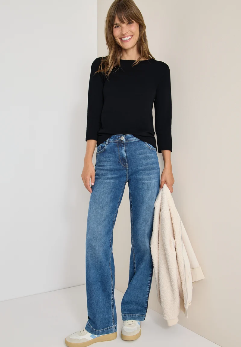 NOS Basic Boatneck, Black