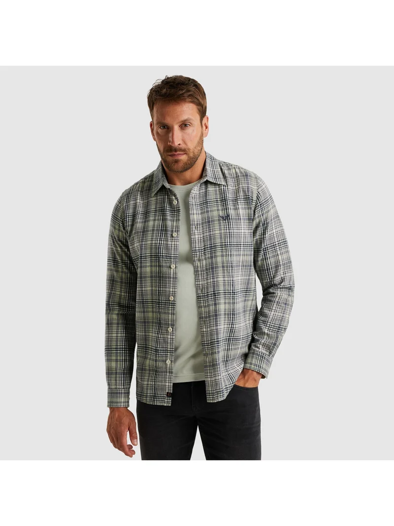 LONG SLEEVE SHIRT Brushed YD Twill, Desert Sage