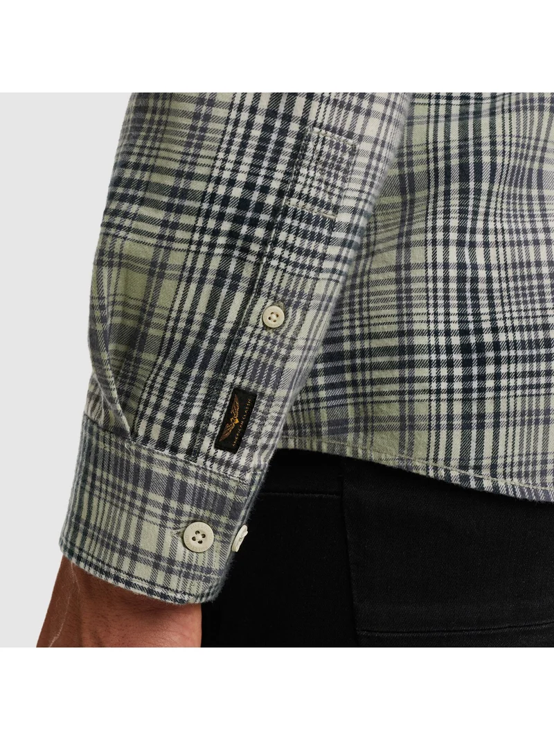 LONG SLEEVE SHIRT Brushed YD Twill, Desert Sage