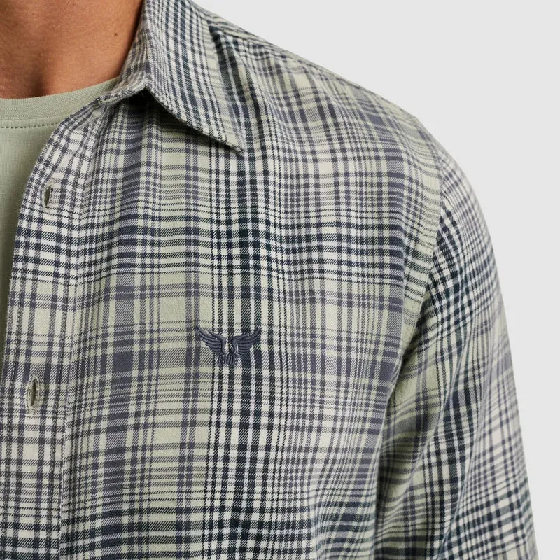 LONG SLEEVE SHIRT Brushed YD Twill, Desert Sage