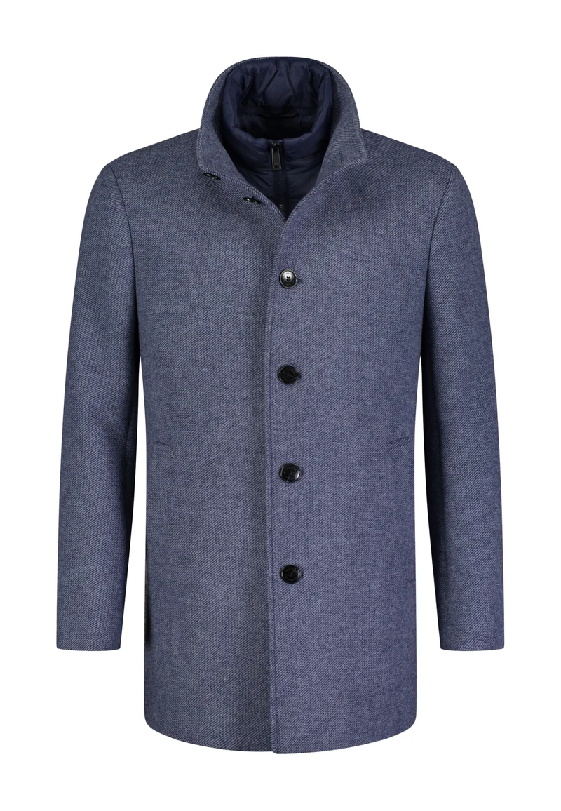 HERREN-MAENTEL WOLLE, BLUE