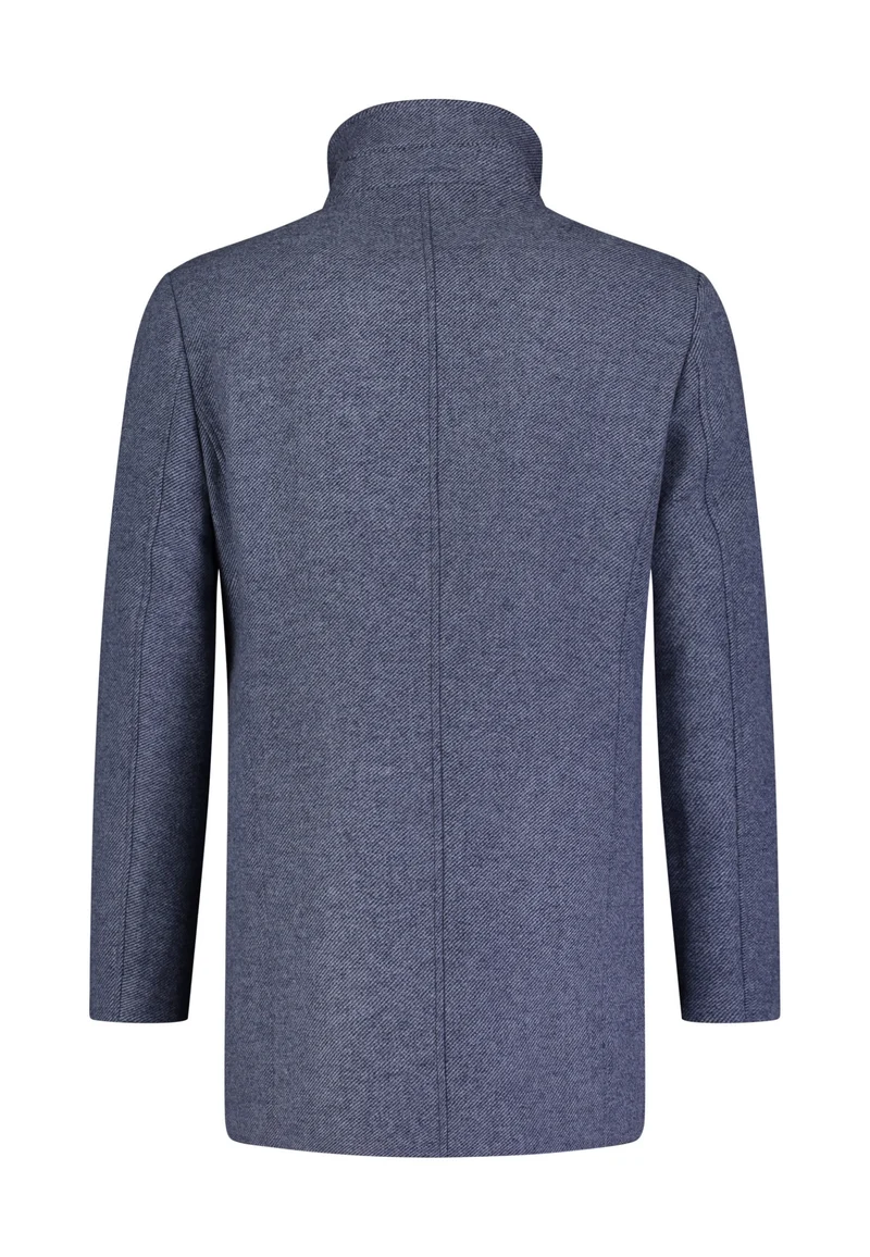 HERREN-MAENTEL WOLLE, BLUE