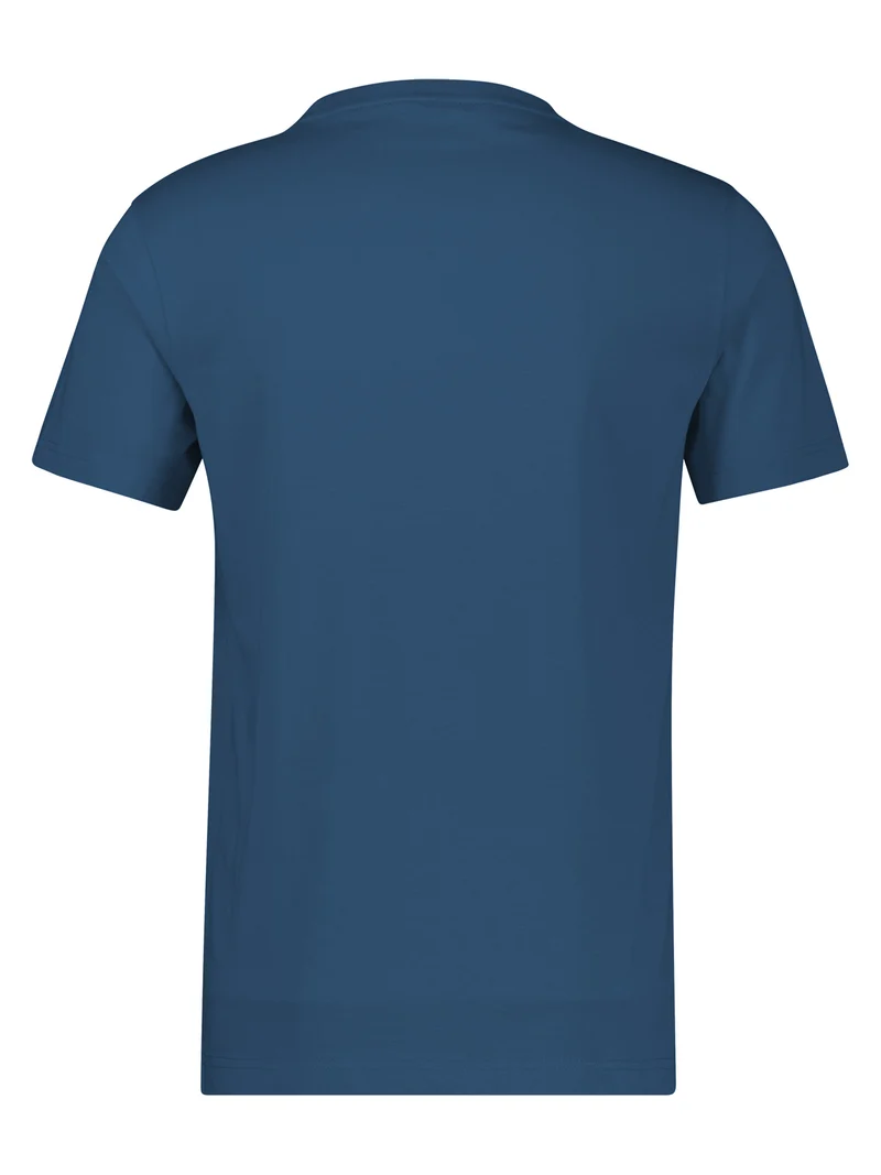 T-SHIRT/SERAFINO 1/2 ARM, STORM BLUE