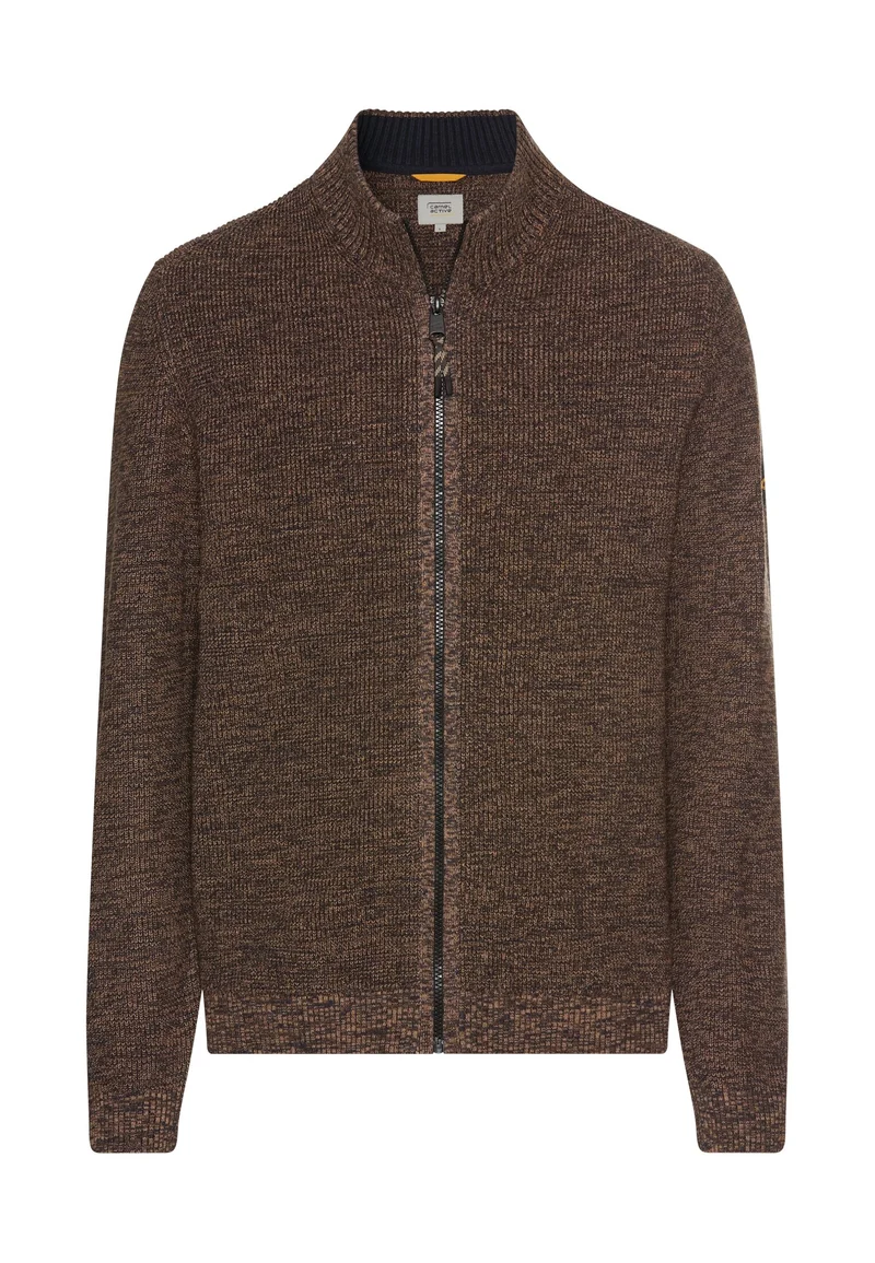 knitted Jacket, Dark Brown